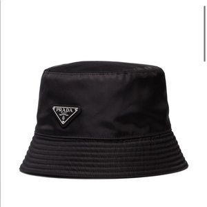 Black Prada bucket hat